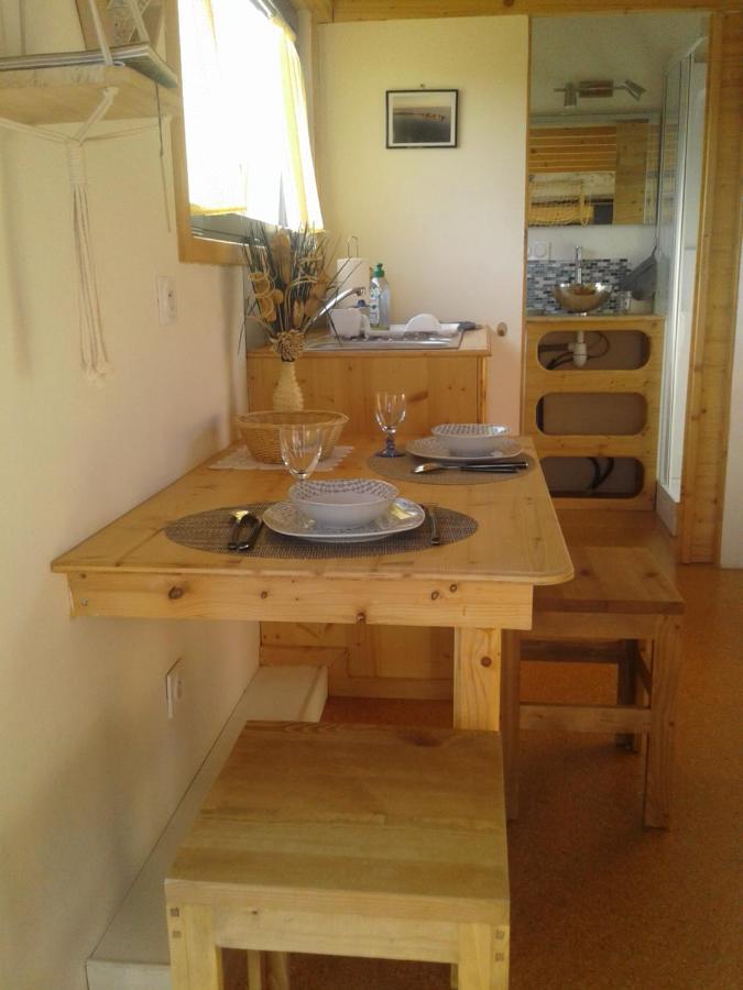 Tiny House Sur La Presqu'Ile Sauvage Lanmodez Exterior foto