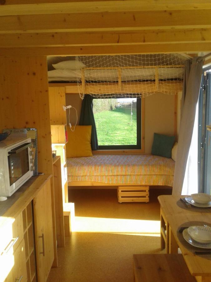 Tiny House Sur La Presqu'Ile Sauvage Lanmodez Exterior foto