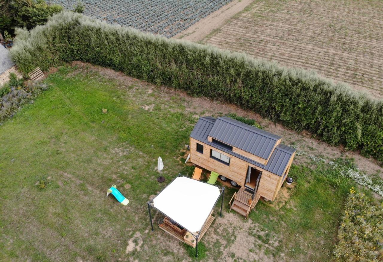 Tiny House Sur La Presqu'Ile Sauvage Lanmodez Exterior foto
